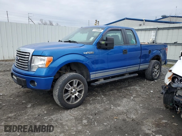 2014 Ford F-150 XL with VIN 1FTFX1EF9EKF67215, listed as a Copart auction lot 51594605 with 184,079 mi miles and Salvage Title. Bid and sale history available at carsss.com. Image 1.