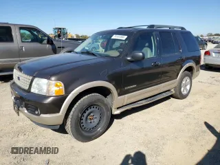 2005 Ford Explorer Eddie Bauer z VIN 1FMDU74W65UB20491, wystawiony jako Copart lot #74141504 z przebiegiem 159 563 mil mil oraz Czysty tytuł • Clean title. Historia ofert i sprzedaży dostępna na DreamBid. Obrazek 1.