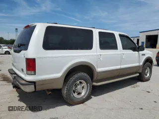 2005 Ford Excursion Eddie Bauer z VIN 1FMNU45S55EB52633, wystawiony jako Copart lot #56335435 z przebiegiem Nie podano mil oraz Czysty tytuł • Clean title. Historia ofert i sprzedaży dostępna na DreamBid. Obrazek 3.