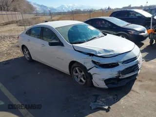 2016 Chevrolet Malibu LS z VIN 1G1ZB5ST9GF265277, wystawiony jako IAAI lot #41423989 z przebiegiem 90 003 mil mil oraz . Historia ofert i sprzedaży dostępna na DreamBid. Obrazek 1.