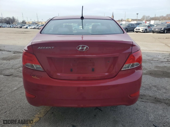 2016 Hyundai Accent SE with VIN KMHCT4AE6GU138811, listed as a Copart auction lot 48689585 with 137,913 mi miles and Salvage Title. Bid and sale history available at carsss.com. Image 6.