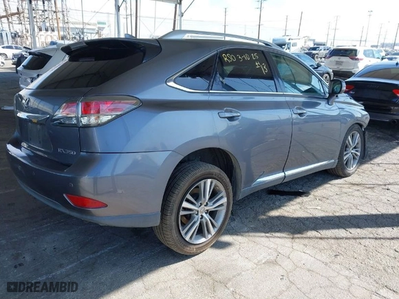 2015 Lexus RX 350 with VIN 2T2ZK1BA7FC205922, listed as a IAAI auction lot 41835773 with 1 mi miles. Bid and sale history available at carsss.com. Image 4.