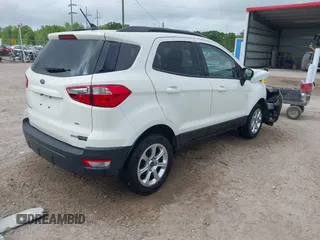 2020 Ford EcoSport SE with VIN MAJ3S2GE6LC357406, listed as a IAAI auction lot 41899897 with 75,871 mi miles. Bid and sale history available at carsss.com. Image 4.