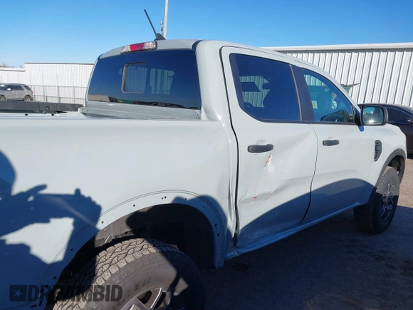 2024 Ford Ranger XLT with VIN 1FTER4GH3RLE33483, listed as a IAAI auction lot 41254447 with 1,938 mi miles. Bid and sale history available at carsss.com. Image 6.