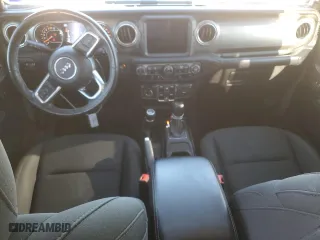 2018 Jeep Wrangler Unlimited Sahara with VIN 1C4HJXEG4JW321732, listed as a Copart auction lot 44055535 with 61,192 mi miles and Salvage Title. Bid and sale history available at carsss.com. Image 8.