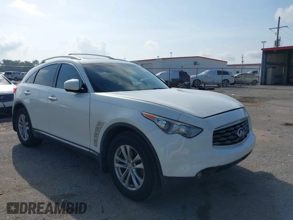 2010 Infiniti FX z VIN JN8AS1MUXAM800384, wystawiony jako IAAI lot #42458960 z przebiegiem 142 976 mil mil oraz . Historia ofert i sprzedaży dostępna na DreamBid. Obrazek 1.