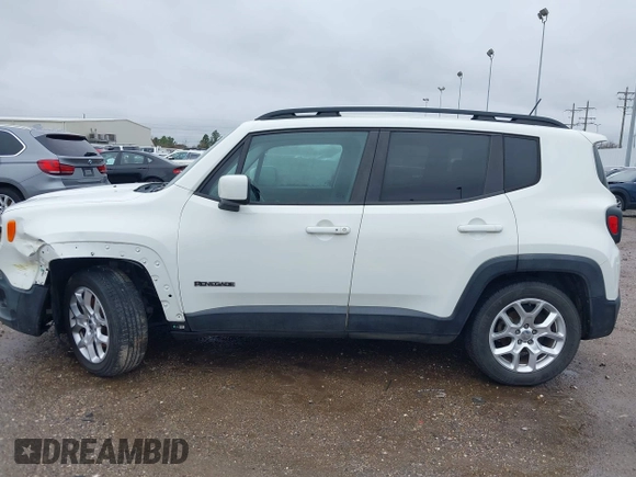 2017 Jeep Renegade Altitude with VIN ZACCJABB7HPF06154, listed as a IAAI auction lot 41441567 with 124,074 mi miles and . Bid and sale history available at DreamBid. Image 14.