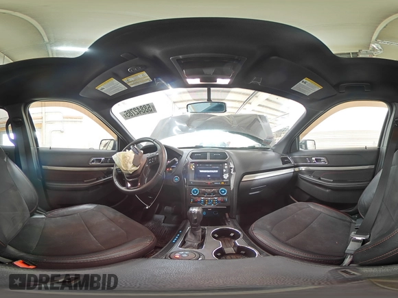 2018 Ford Explorer XLT with VIN 1FM5K8D8XJGA75162, listed as a Copart auction lot 58842785 with 118,892 mi miles and Salvage title. Bid and sale history available at DreamBid. Image 15.
