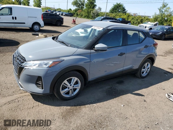 2021 Nissan Kicks S with VIN 3N1CP5BV5ML560722, listed as a Copart auction lot 70270944 with 35,806 mi miles and Salvage Title. Bid and sale history available at carsss.com. Image 1.