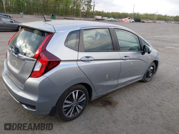 2018 Honda Fit EX-L with VIN 3HGGK5H97JM705564, listed as a IAAI auction lot 42064209 with 43,744 mi miles. Bid and sale history available at carsss.com. Image 4.