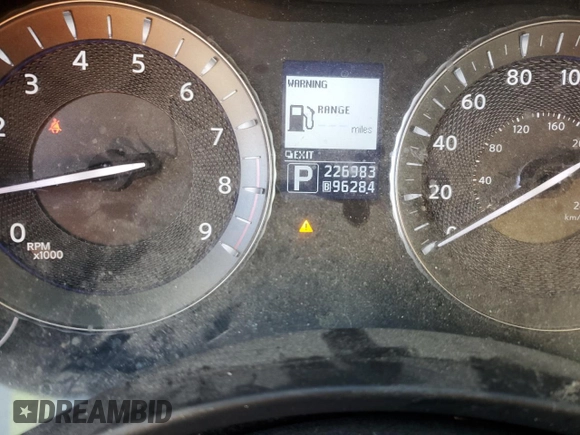 2012 Infiniti M37 with VIN JN1BY1ARXCM392666, listed as a Copart auction lot 84097844 with 226,983 mi miles and Salvage Title. Bid and sale history available at carsss.com. Image 9.