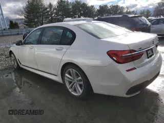 2016 BMW 7 Series 750i xDrive with VIN WBA7F2C55GG419976, listed as a Copart auction lot 80254133 with 81,519 mi miles. Bid and sale history available at carsss.com. Image 2.