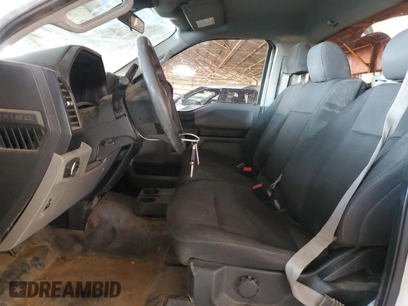 2019 Ford F-150 XL with VIN 1FTMF1C57KKD66154, listed as a Copart auction lot 55682045 with 95,415 mi miles and Clean Title. Bid and sale history available at carsss.com. Image 7.