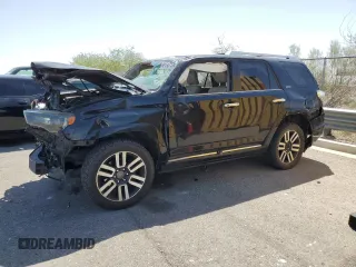 2017 Toyota 4Runner SR5 with VIN JTEBU5JR7H5449208, listed as a Copart auction lot 61507575 with 152,372 mi miles and Salvage title. Bid and sale history available at DreamBid. Image 1.