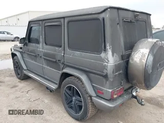2017 Mercedes-Benz G-Class AMG G 63 with VIN WDCYC7DF9HX277129, listed as a IAAI auction lot 41631779 with 93,810 mi miles. Bid and sale history available at carsss.com. Image 3.