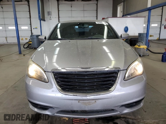 2014 Chrysler 200 Touring with VIN 1C3CCBBBXEN185333, listed as a Copart auction lot 57068685 with 130,402 mi miles and Salvage title. Bid and sale history available at DreamBid. Image 5.