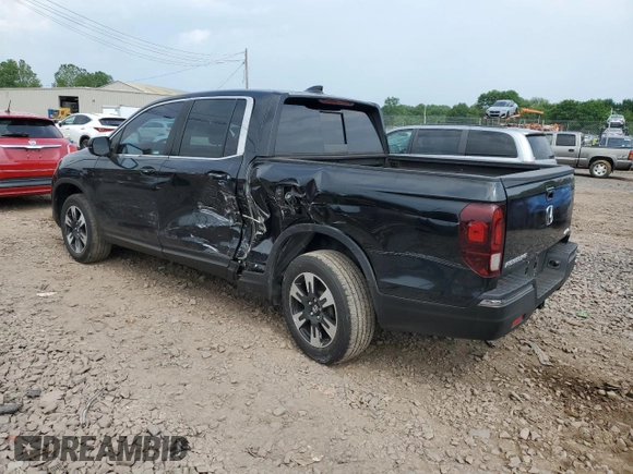 2020 Honda Ridgeline RTL with VIN 5FPYK3F57LB030174, listed as a Copart auction lot 59985415 with 43,095 mi miles and Salvage title. Bid and sale history available at DreamBid. Image 2.