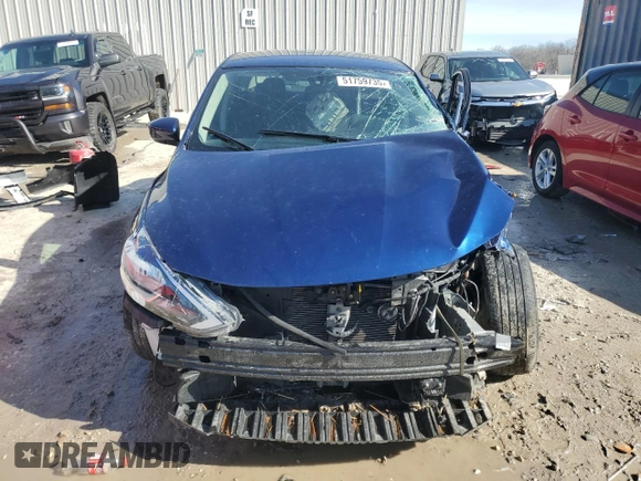 2018 Nissan Sentra S with VIN 3N1AB7AP1JY322580, listed as a Copart auction lot 51759735 with 37,812 mi miles and Non Repairable. Bid and sale history available at carsss.com. Image 5.