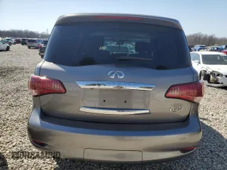 2012 Infiniti QX56 7-passenger with VIN JN8AZ2NF5C9518211, listed as a Copart auction lot 47942855 with 146,207 mi miles and Salvage Title. Bid and sale history available at carsss.com. Image 6.