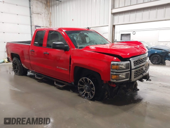 2014 Chevrolet Silverado 1500 LT with VIN 1GCVKREC2EZ407599, listed as a IAAI auction lot 41513210 with 168,352 mi miles and . Bid and sale history available at DreamBid. Image 1.
