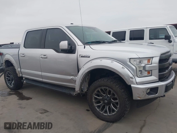 2017 Ford F-150 XL with VIN 1FTEW1EP8HFB61673, listed as a IAAI auction lot 41226988 with 123,969 mi miles and . Bid and sale history available at DreamBid. Image 13.