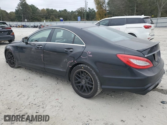2013 Mercedes-Benz CLS-Class CLS 550 with VIN WDDLJ9BB5DA064702, listed as a Copart auction lot 76945354 with 164,388 mi miles and Salvage Title. Bid and sale history available at carsss.com. Image 2.