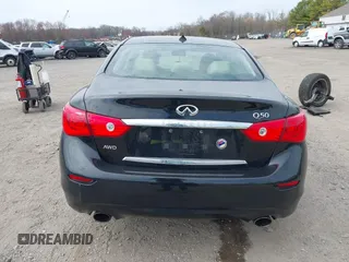 2016 Infiniti Q50 Premium with VIN JN1EV7AR2GM341628, listed as a IAAI auction lot 41898412 with 63,543 mi miles and . Bid and sale history available at DreamBid. Image 16.