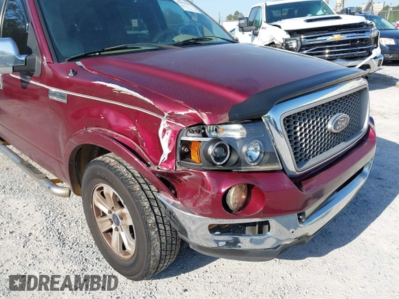 2005 Ford F-150 XLT with VIN 1FTPW125X5FA78690, listed as a IAAI auction lot 41976294 with 200,357 mi miles. Bid and sale history available at carsss.com. Image 6.