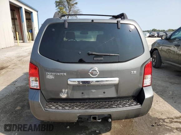 2009 Nissan Pathfinder S with VIN 5N1AR18B79C617568, listed as a Copart auction lot 69884544 with 0 mi miles and Salvage Title. Bid and sale history available at carsss.com. Image 6.