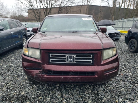 2007 Honda Ridgeline RTS with VIN 2HJYK16447H519244, listed as a Copart auction lot 51815515 with 146,504 mi miles and Clean Title. Bid and sale history available at carsss.com. Image 5.