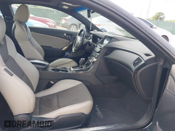 2014 Hyundai Genesis Coupe 2.0T with VIN KMHHT6KD5EU118599, listed as a IAAI auction lot 42242355 with 137,441 mi miles and . Bid and sale history available at DreamBid. Image 5.