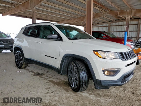 2021 Jeep Compass 80th Anniversary с VIN 3C4NJDEB7MT513520, выставлен на аукционе Copart как лот 57634195 с пробегом 45 243 миль миль и Списание • Salvage title. История ставок и продаж доступна на DreamBid. Изображение 4.