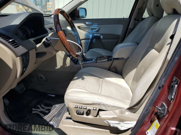 2010 Volvo XC90 I6 with VIN YV4982CZ1A1538298, listed as a Copart auction lot 52205615 with 126,872 mi miles and Salvage title. Bid and sale history available at DreamBid. Image 7.