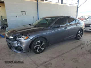 2022 Honda Insight EX with VIN 19XZE4F59NE001486, listed as a Copart auction lot 52212995 with 35,599 mi miles and Salvage Title. Bid and sale history available at DreamBid. Image 1.