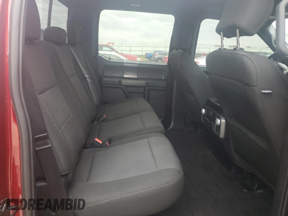 2018 Ford F-150 XL with VIN 1FTEW1EG9JFA21542, listed as a Copart auction lot 54735885 with 135,096 mi miles and Clean Title. Bid and sale history available at carsss.com. Image 10.