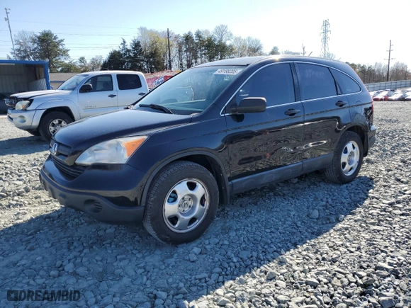 2008 Honda CR-V LX with VIN JHLRE38398C002240, listed as a Copart auction lot 49188205 with 245,555 mi miles and Salvage Title. Bid and sale history available at carsss.com. Image 1.