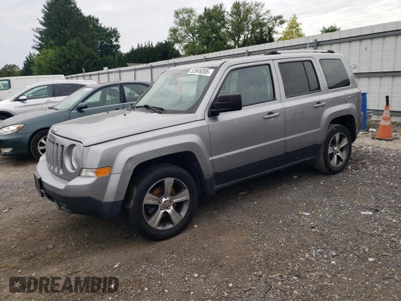 2017 Jeep Patriot High Altitude z VIN 1C4NJPFA8HD188251, wystawiony jako Copart lot #52849205 z przebiegiem 66 983 mil mil oraz Szkoda całkowita • Salvage title. Historia ofert i sprzedaży dostępna na DreamBid. Obrazek 1.