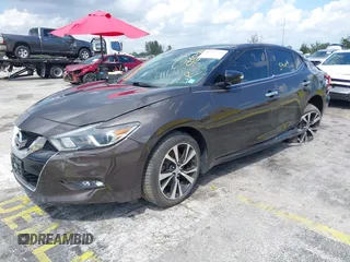 2016 Nissan Maxima SR with VIN 1N4AA6AP9GC405420, listed as a IAAI auction lot 41933739 with 59,680 mi miles and . Bid and sale history available at DreamBid. Image 17.