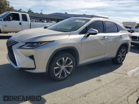 2017 Lexus RX 350 z VIN 2T2ZZMCA3HC048159, wystawiony jako Copart lot #55785405 z przebiegiem 100 446 mil mil oraz Szkoda całkowita • Salvage title. Historia ofert i sprzedaży dostępna na DreamBid. Obrazek 1.
