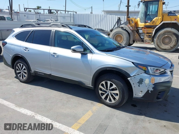 2021 Subaru Outback Premium with VIN 4S4BTAFC6M3104290, listed as a IAAI auction lot 42251214 with 20,063 mi miles and . Bid and sale history available at DreamBid. Image 1.
