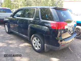 2013 GMC Terrain SLE with VIN 2GKALMEK5D6168098, listed as a IAAI auction lot 42145119 with 106,730 mi miles. Bid and sale history available at carsss.com. Image 3.
