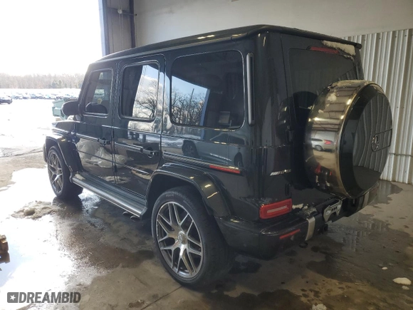 2021 Mercedes-Benz G-Class AMG G 63 with VIN W1NYC7HJ3MX415867, listed as a Copart auction lot 83554634 with 20,911 mi miles and Non Repairable. Bid and sale history available at carsss.com. Image 2.