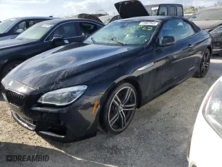 2018 BMW 6 Series 650i with VIN WBA6F5C58JD997138, listed as a Copart auction lot 73667044 with 0 mi miles and Non Repairable. Bid and sale history available at carsss.com. Image 1.