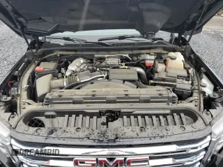 2018 GMC Sierra 2500HD SLE z VIN 1GT49MEY1PF165625, wystawiony jako Copart lot #58934545 z przebiegiem 27 985 mil mil oraz Szkoda całkowita • Salvage title. Historia ofert i sprzedaży dostępna na DreamBid. Obrazek 11.