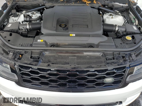 2022 Land Rover Range Rover Sport HST with VIN SALWS2RU8NA233592, listed as a Copart auction lot 52373495 with 52,897 mi miles and Salvage title. Bid and sale history available at DreamBid. Image 12.