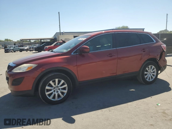 2010 Mazda CX-9 Touring with VIN JM3TB3MV2A0205844, listed as a Copart auction lot 48393355 with 157,635 mi miles and Salvage Title. Bid and sale history available at carsss.com. Image 1.