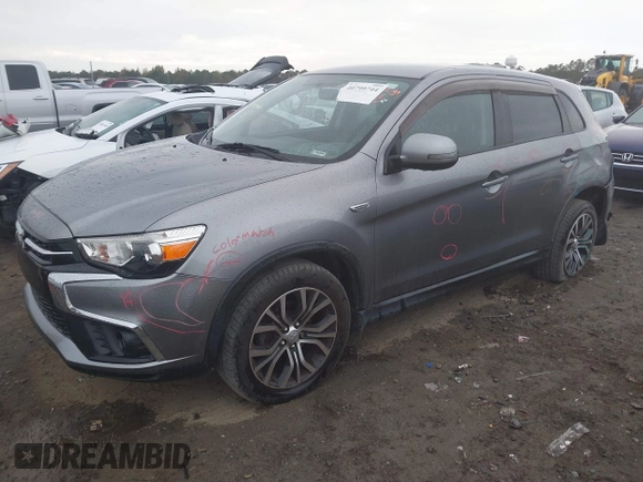 2018 Mitsubishi Outlander Sport ES 2.0 with VIN JA4AR3AU2JU020753, listed as a IAAI auction lot 40799744 with 99,223 mi miles. Bid and sale history available at carsss.com. Image 18.