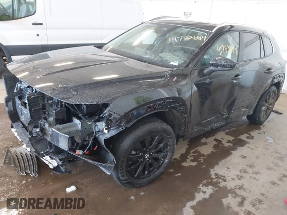 2025 Mazda CX-50 S Select with VIN 7MMVABAM4SN330911, listed as a IAAI auction lot 41732644 with 4,847 mi miles and . Bid and sale history available at DreamBid. Image 17.