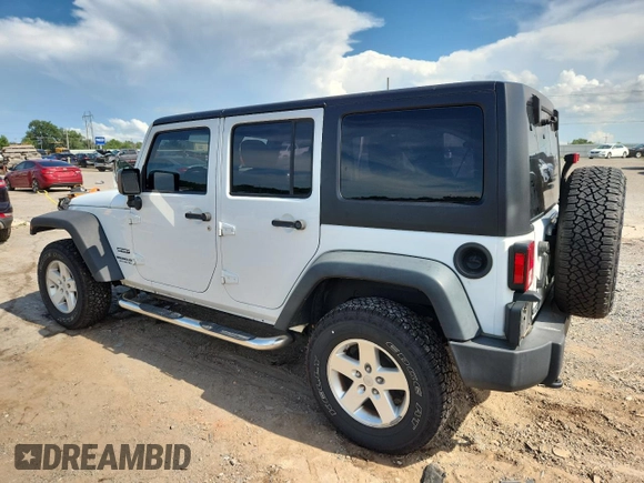2016 Jeep Wrangler Unlimited Sport с VIN 1C4BJWDG1GL126649, выставлен на аукционе Copart как лот 62569265 с пробегом 122 316 миль миль и Списание • Salvage title. История ставок и продаж доступна на DreamBid. Изображение 2.