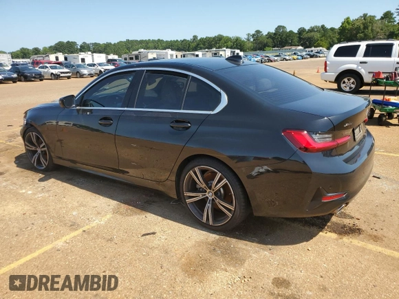 2021 BMW 3 Series 330i xDrive with VIN WBA5R7C08MFK11186, listed as a Copart auction lot 58069333 with Not Provided miles. Bid and sale history available at carsss.com. Image 2.